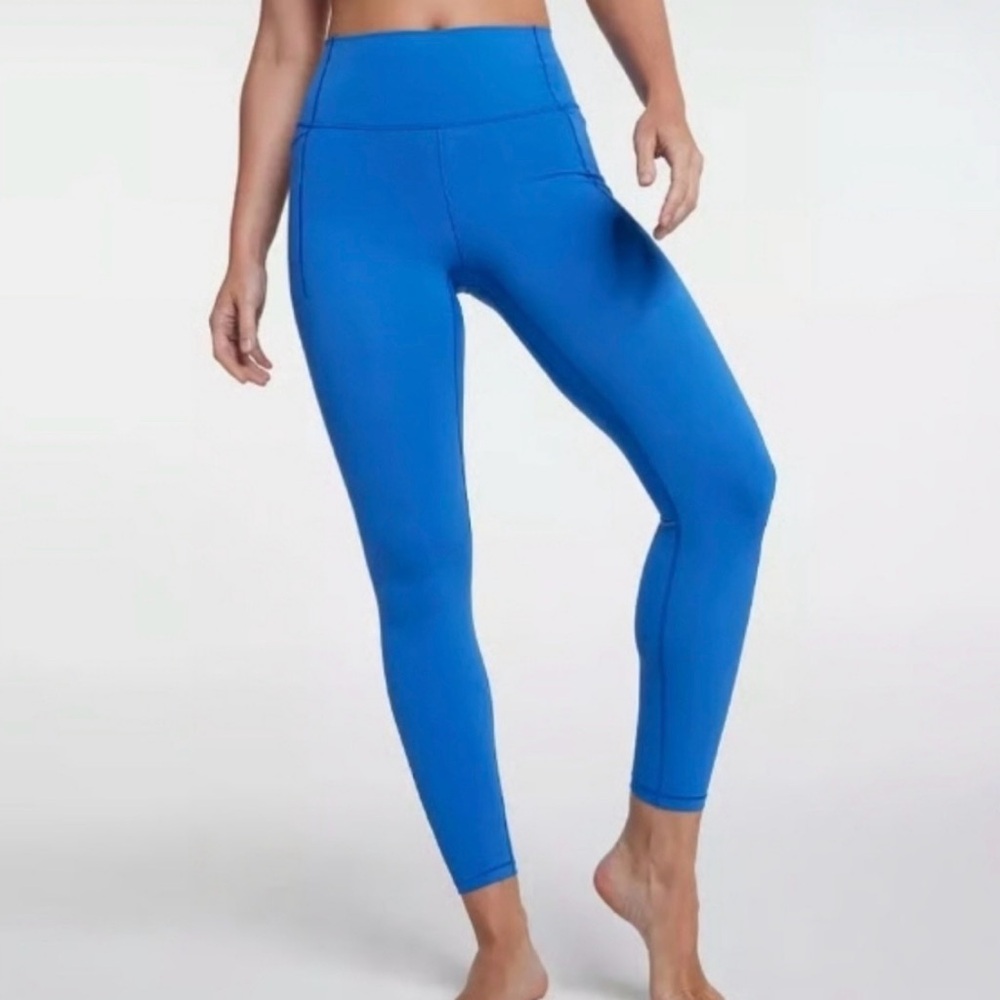 NWT CALIA Women’s Cold Dash Cosmic Blue High-Waist Leggings SZ Large Full Length